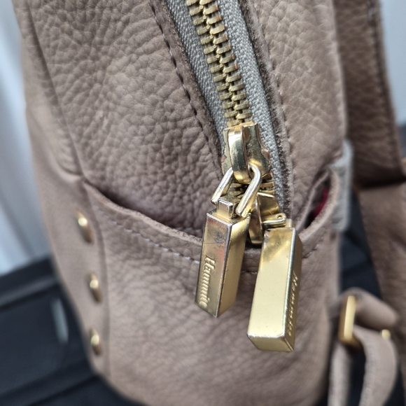 Tan Leather Backpack - Picture 5 of 10